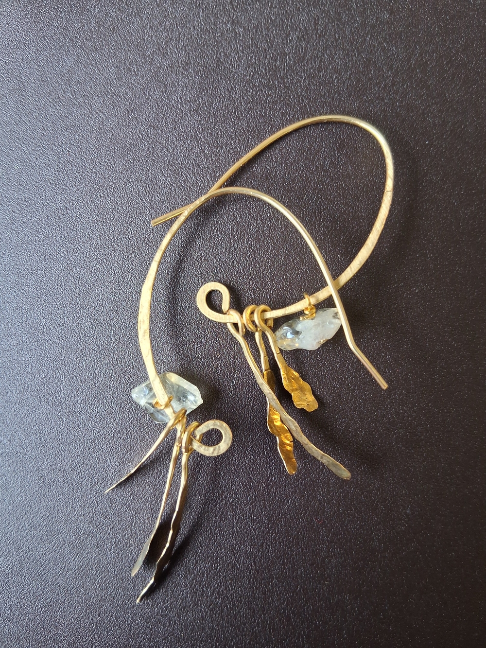 Drop Earrings - Topaz